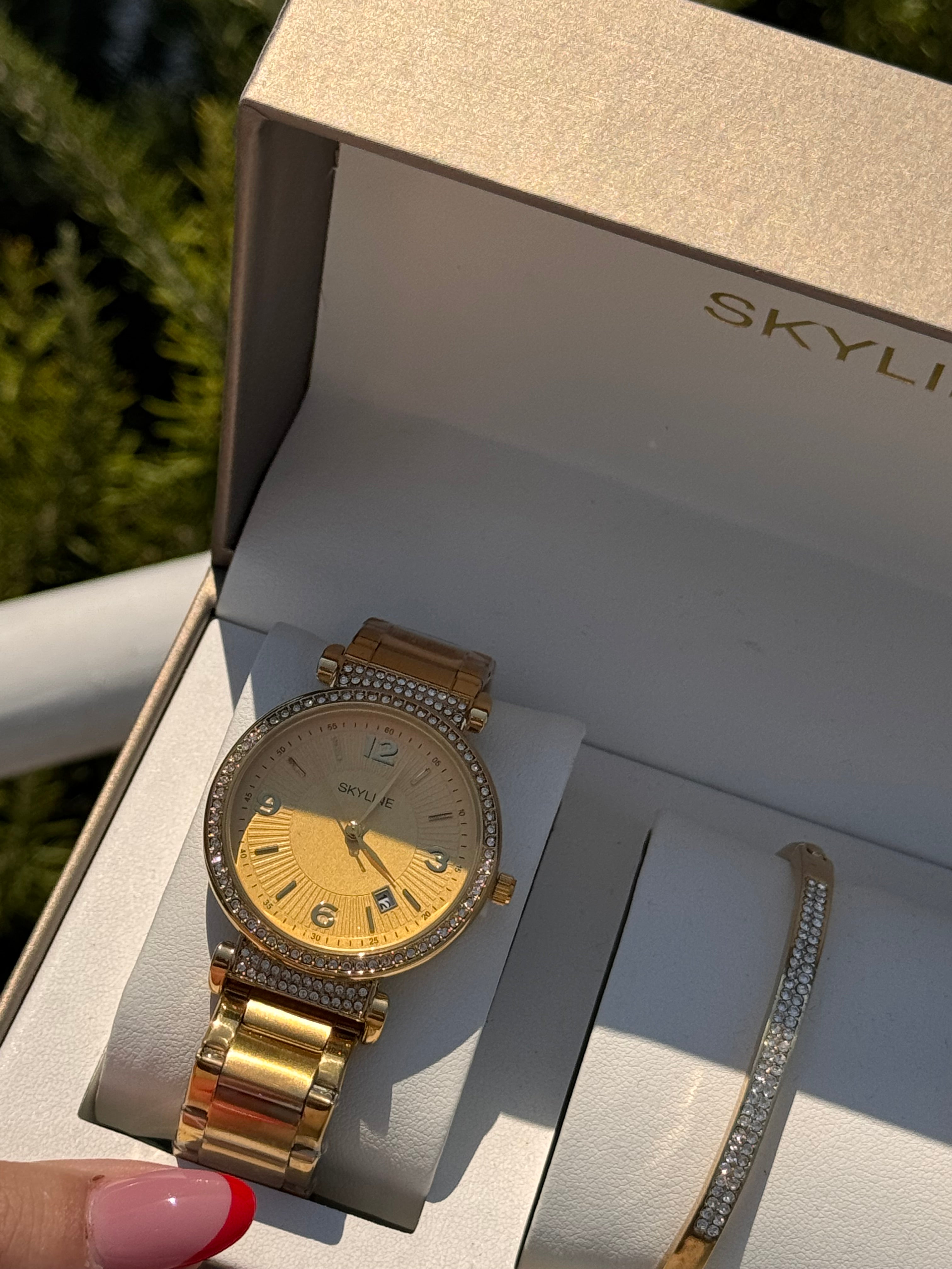 PACK PULSERA & RELOJ SUPREME