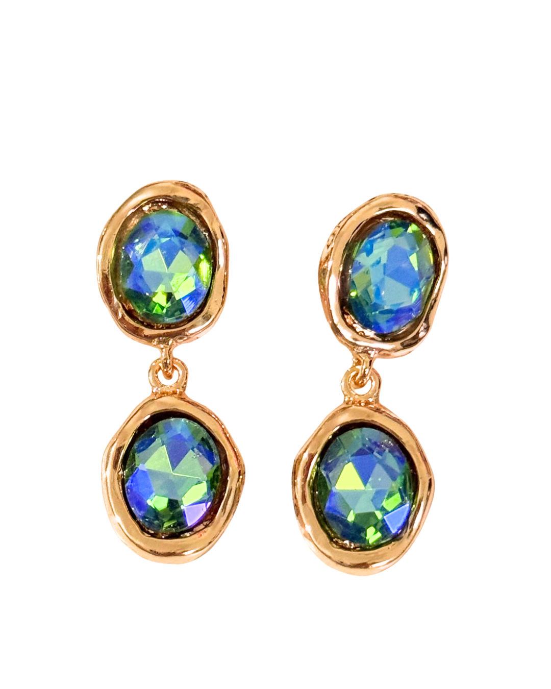 PENDIENTES LÁGRIMA AZUL