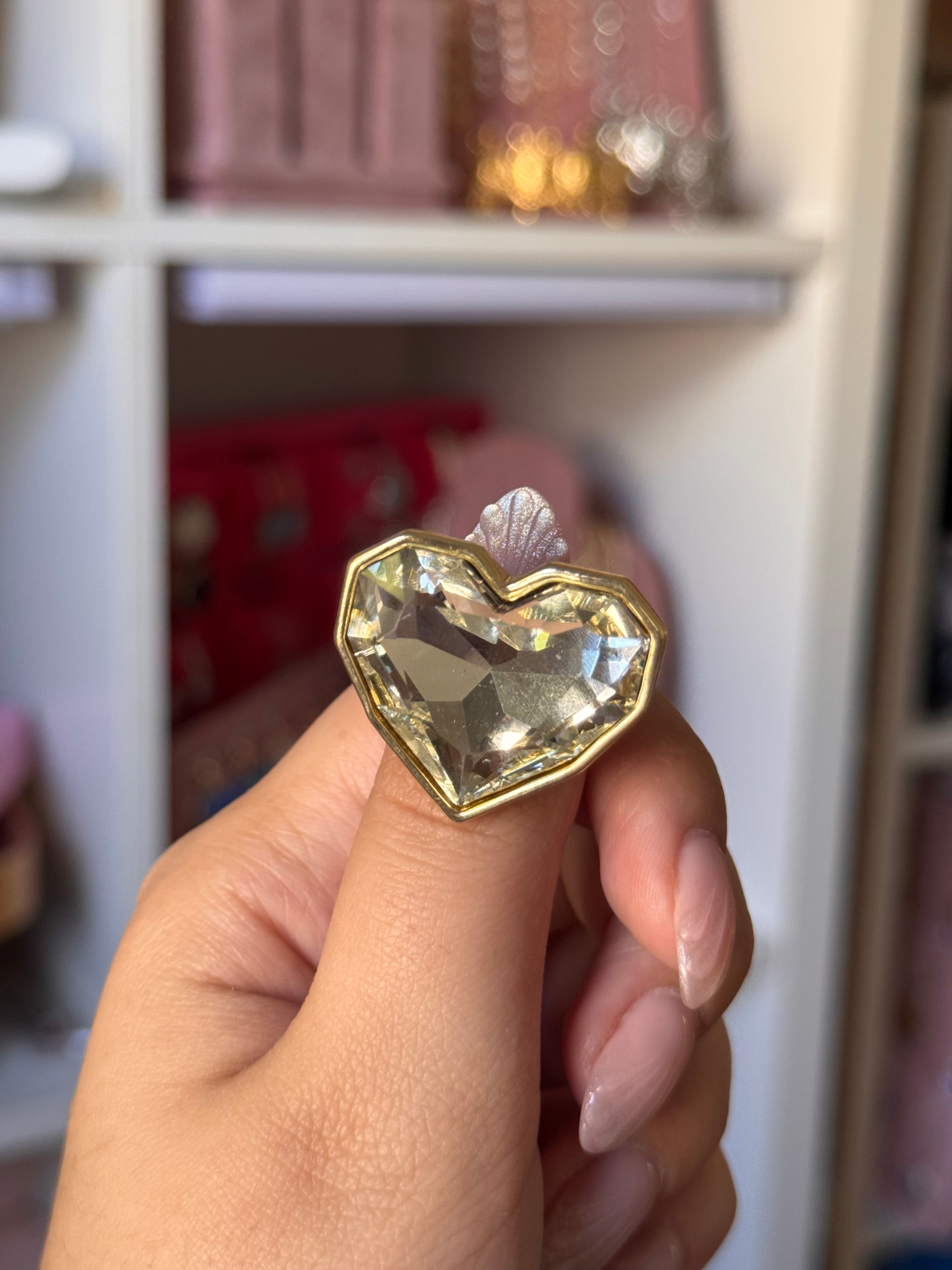 ANILLO HEARTS WHITE