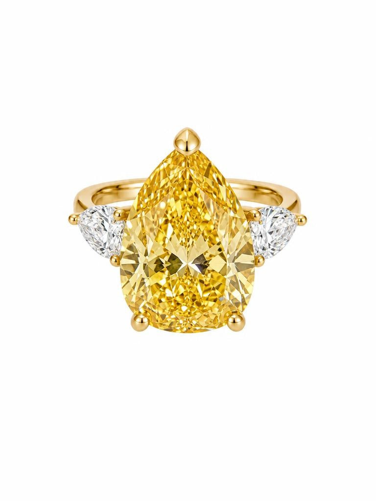 ANILLO LISSA ÁMBAR