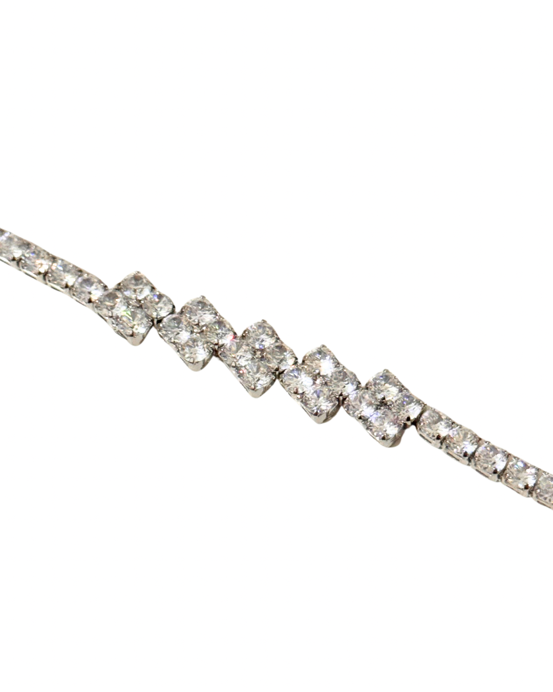 PULSERA WHITE SILVER