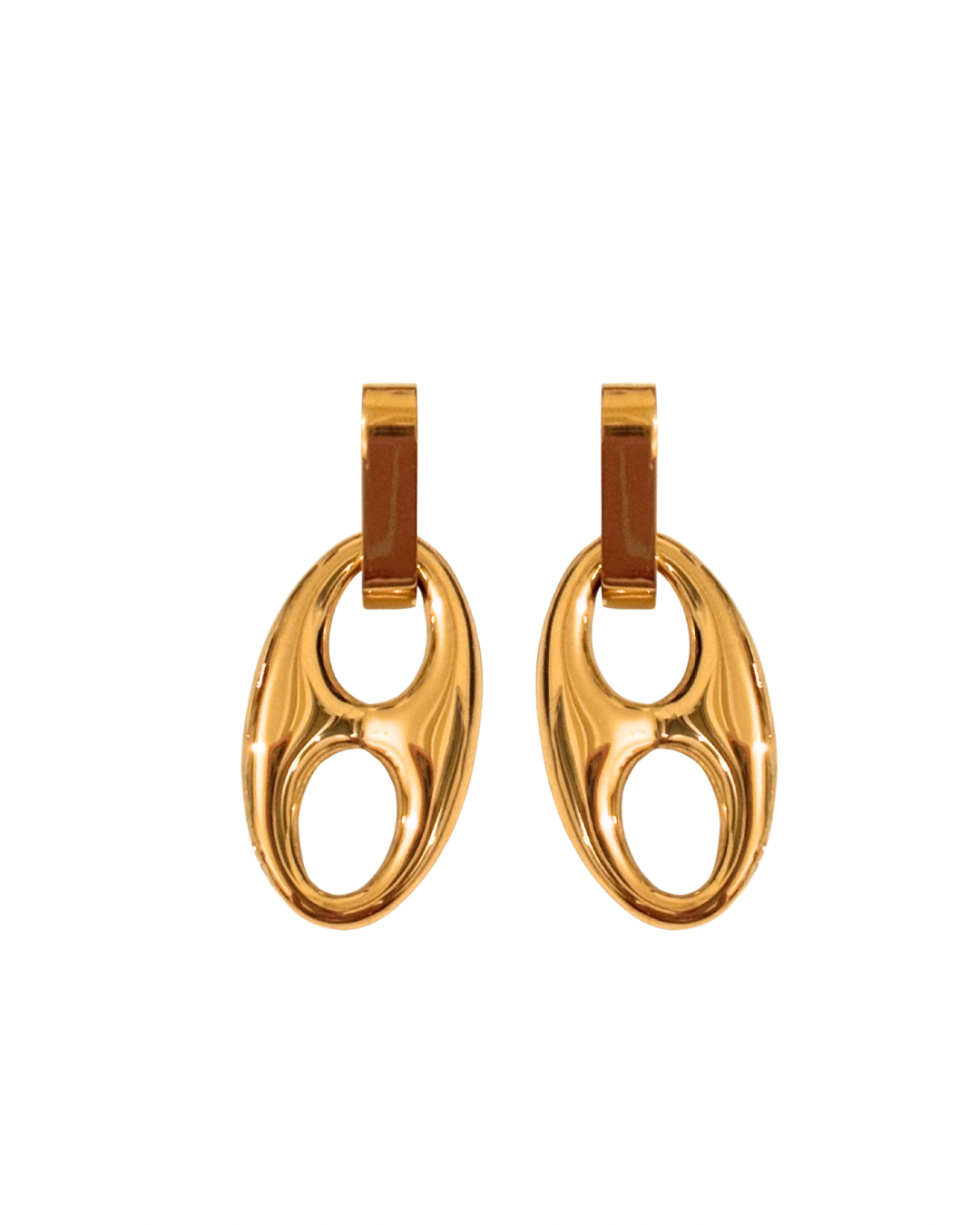 PENDIENTES OVAL
