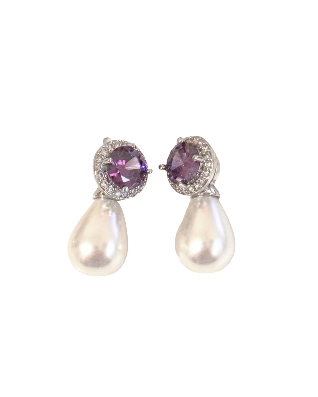 PENDIENTES FOREVER LILA