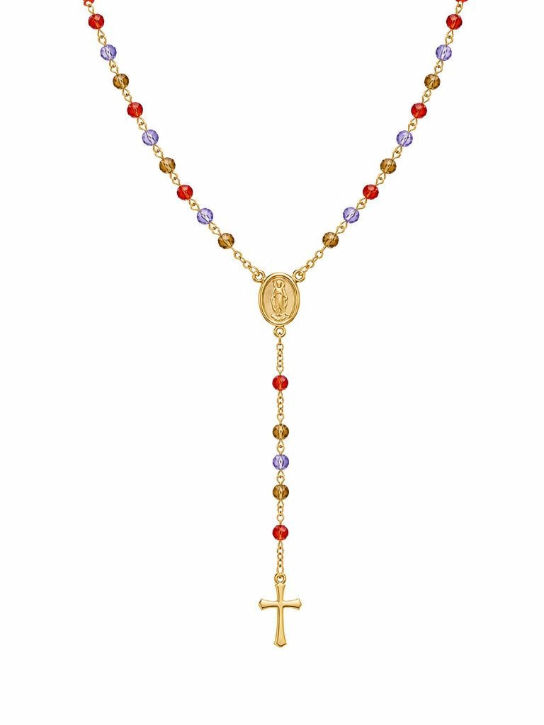COLLAR ROSARIO MULTICOLOR