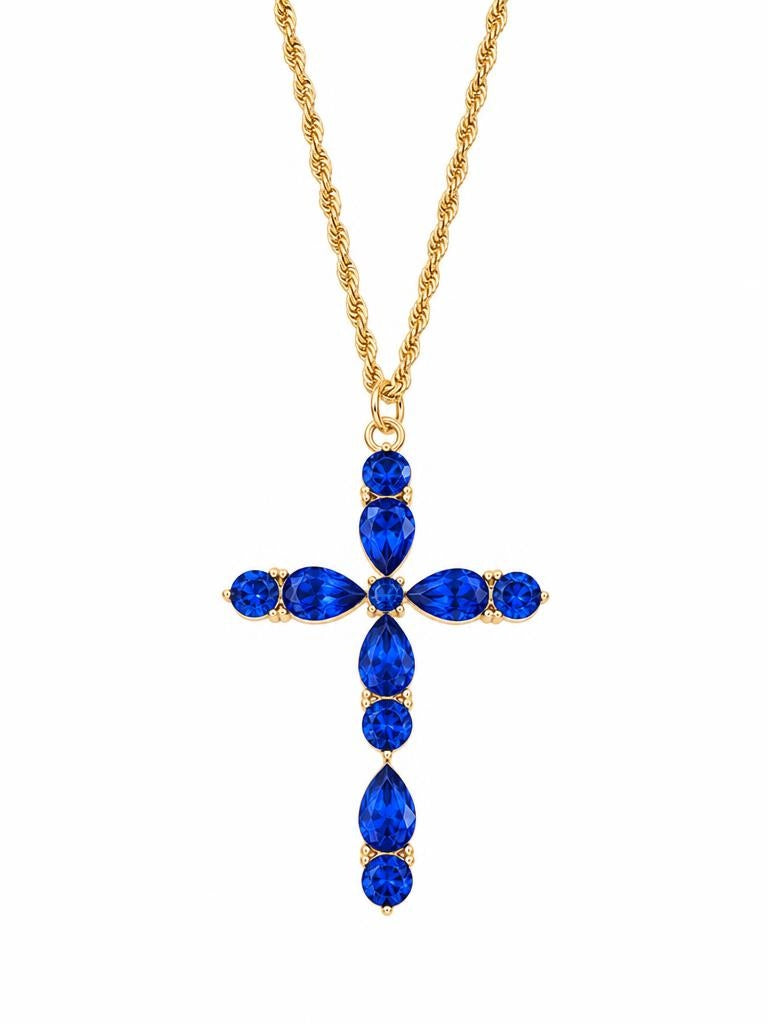 COLLAR GLAMOUR CROSS