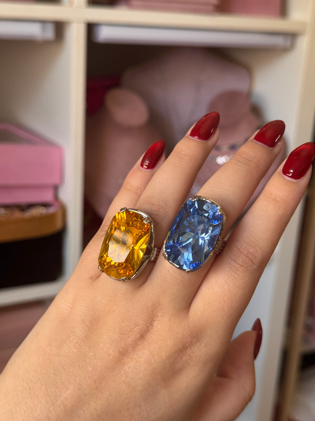 ANILLO ICONIC BLUE