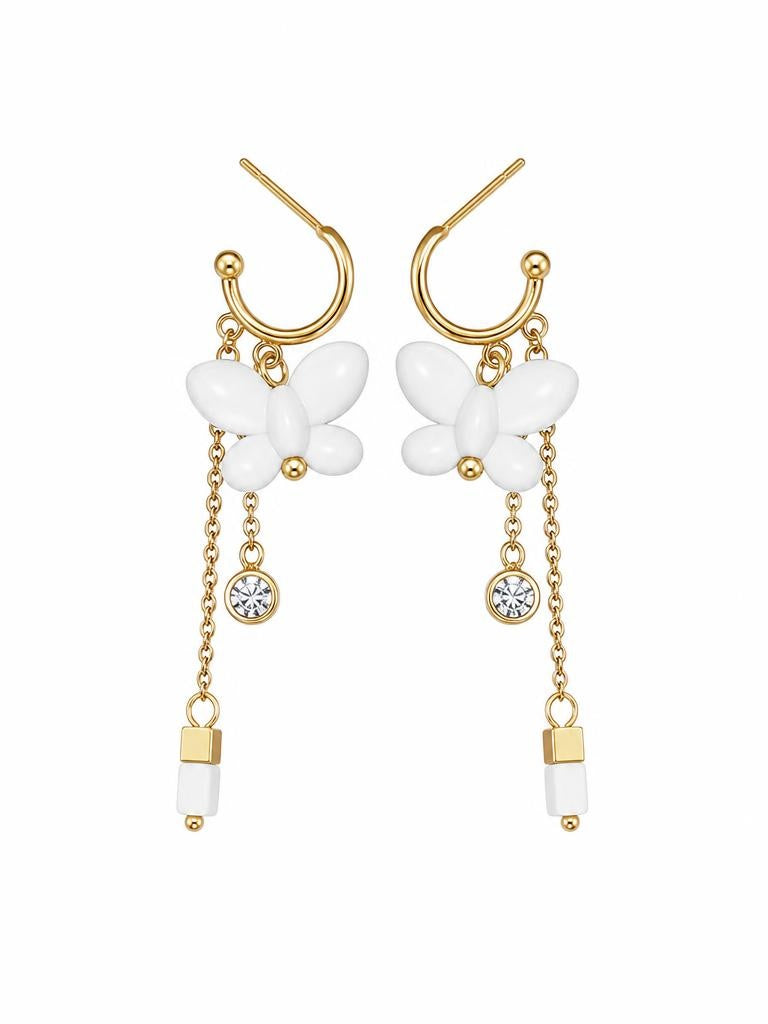PENDIENTES VUELO WHITE