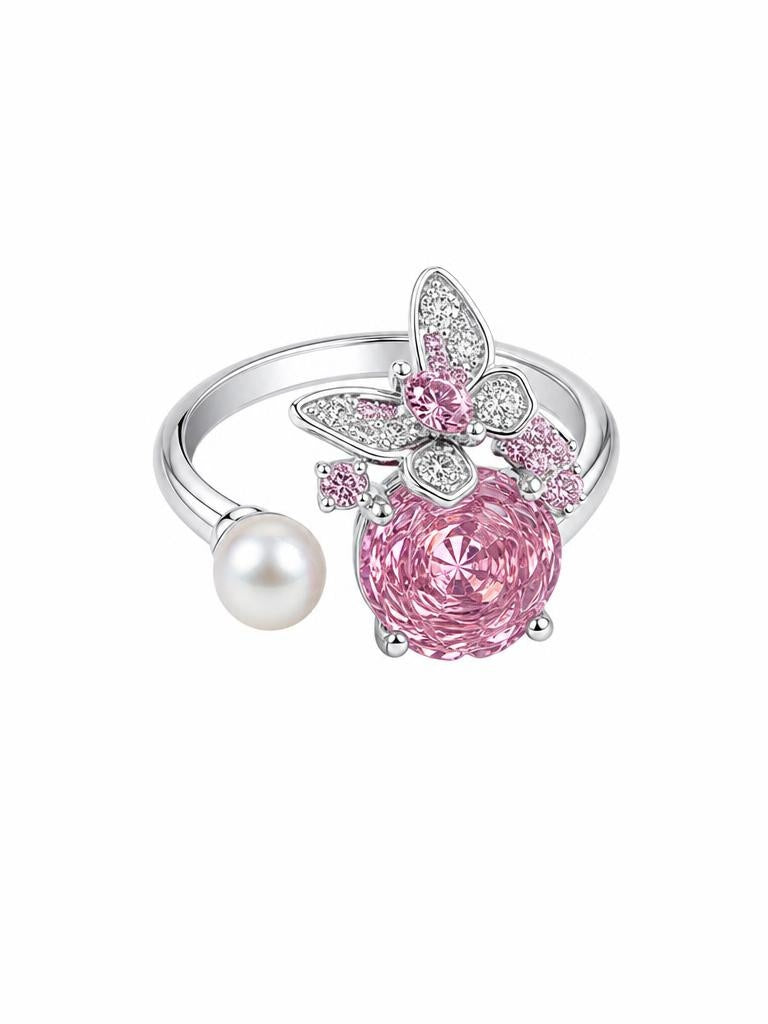 ANILLO ROSE BUTTERFLY