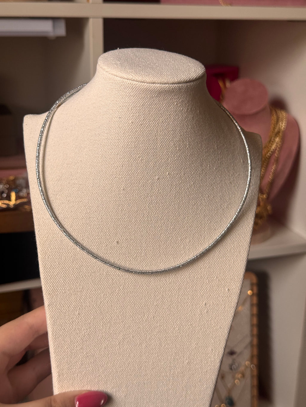COLLAR INFINITE PLATEADO