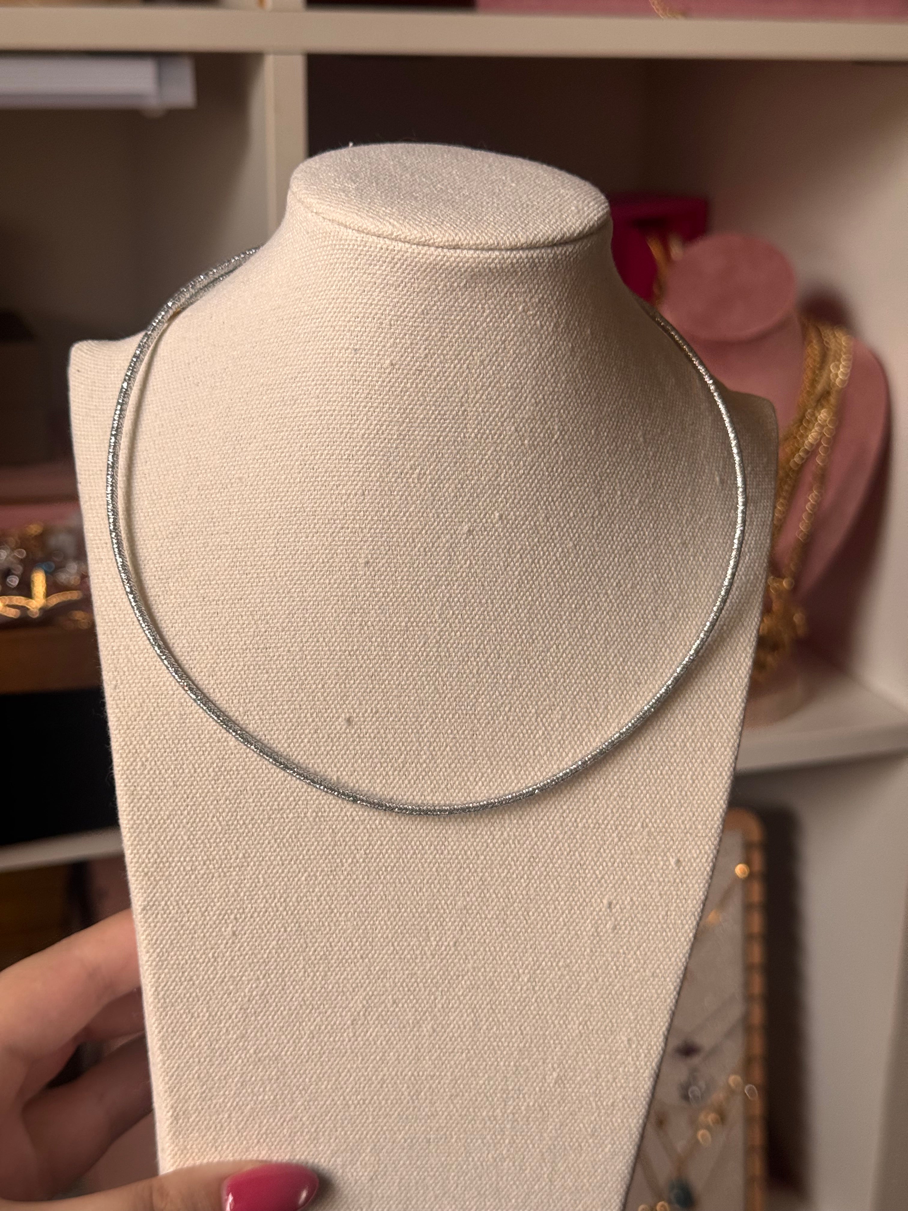 COLLAR INFINITE PLATEADO