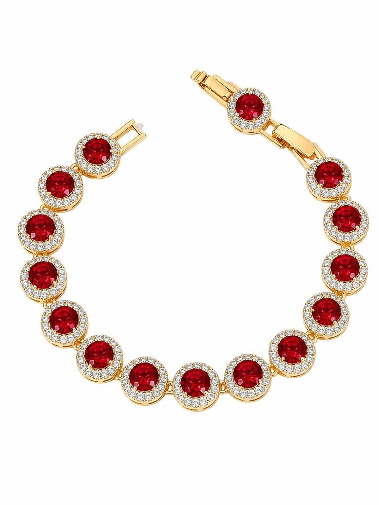 PULSERA RED ROUND