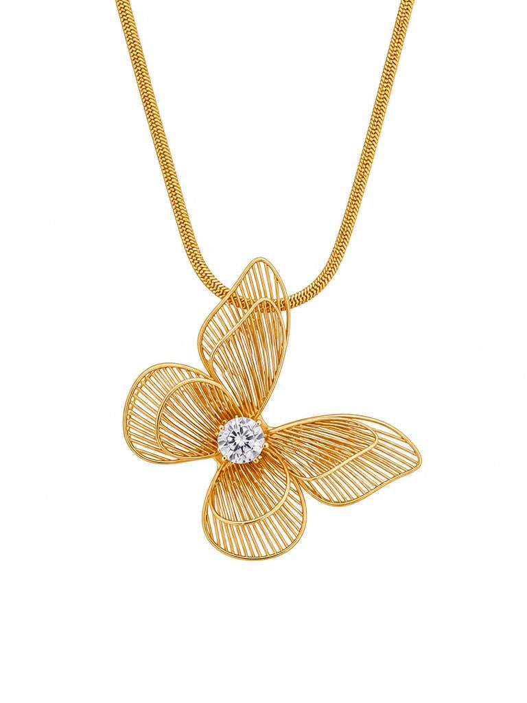 COLLAR BUTTERFLY GOLDEN