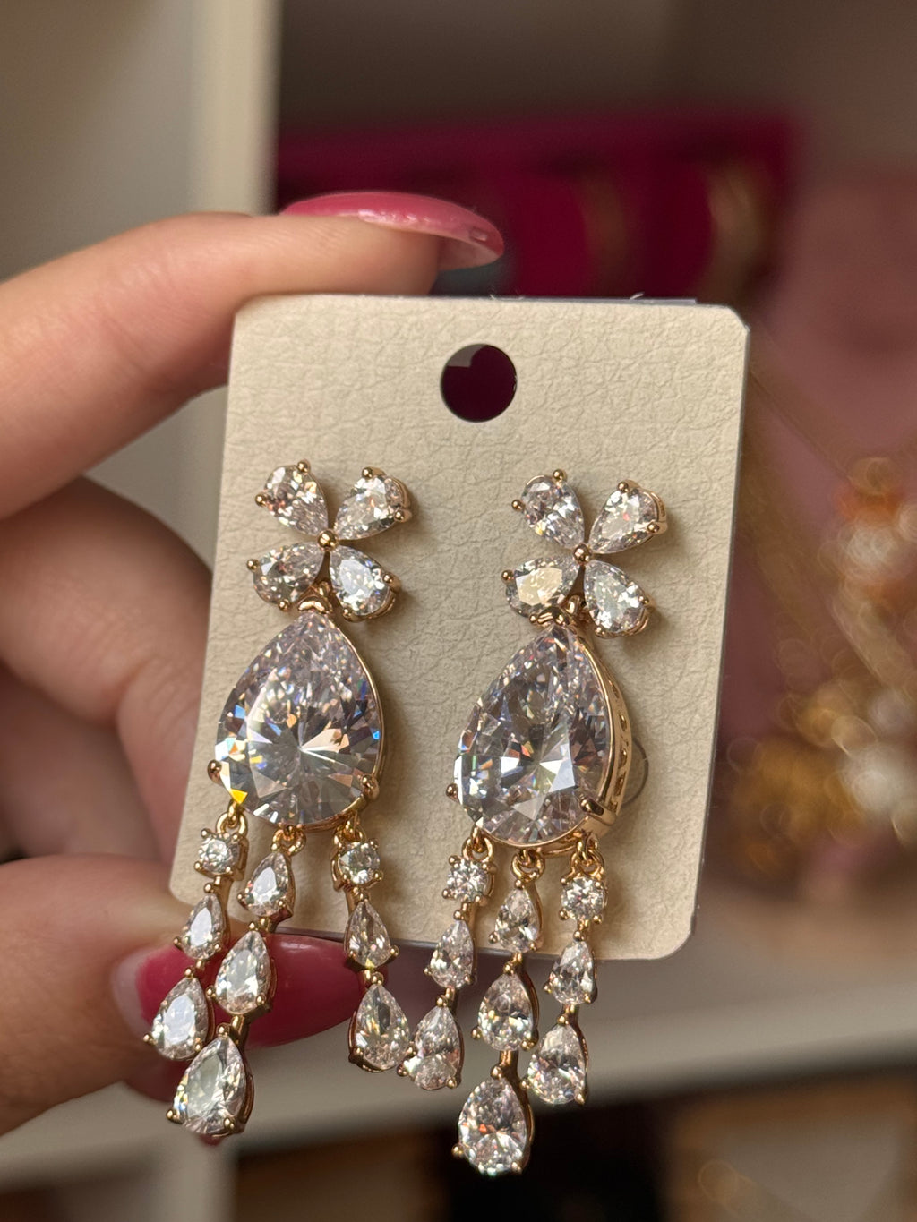 PENDIENTES ROSEGOLD