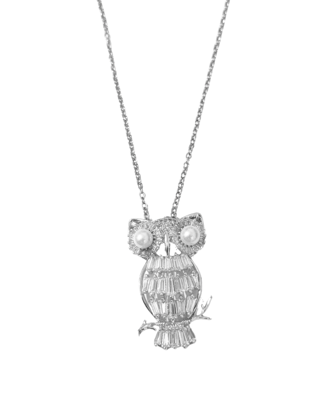 COLLAR BÚHO SILVER