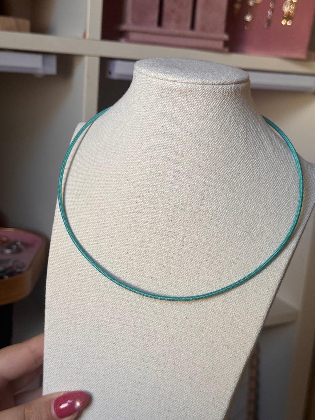 COLLAR INFINITE TURQUESA