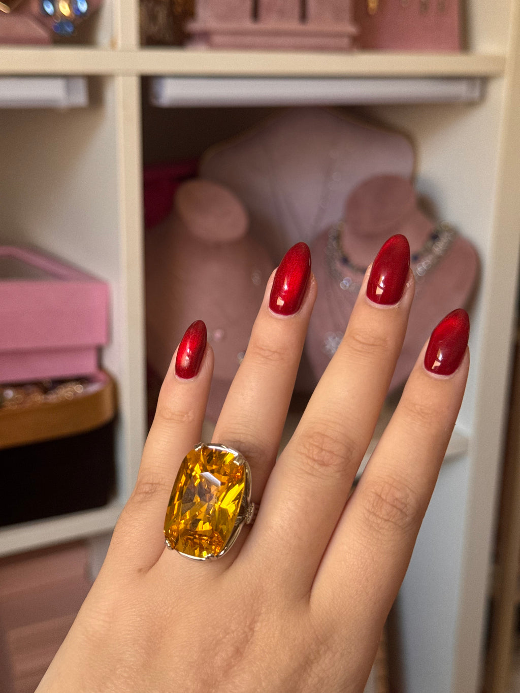 ANILLO ICONIC ÁMBAR