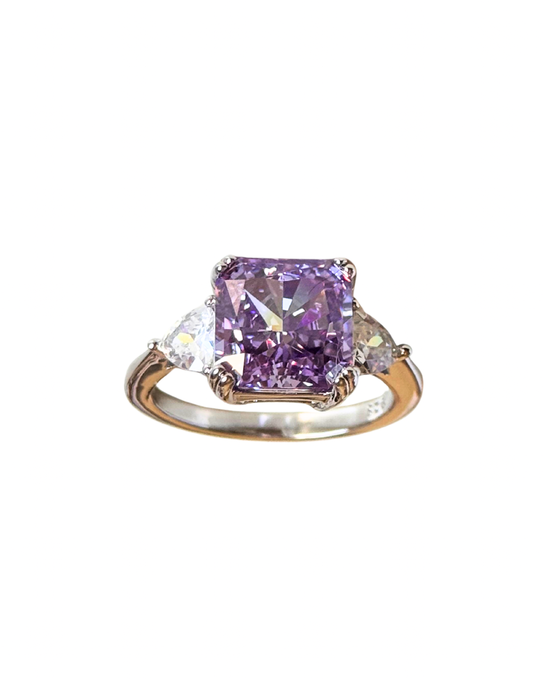 ANILLO PURPLE SILVER