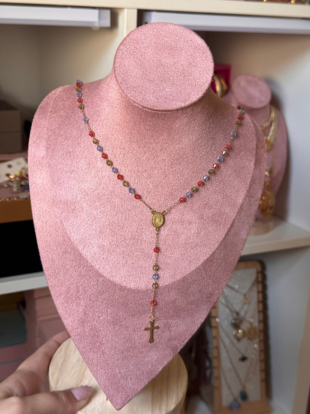 COLLAR ROSARIO MULTICOLOR
