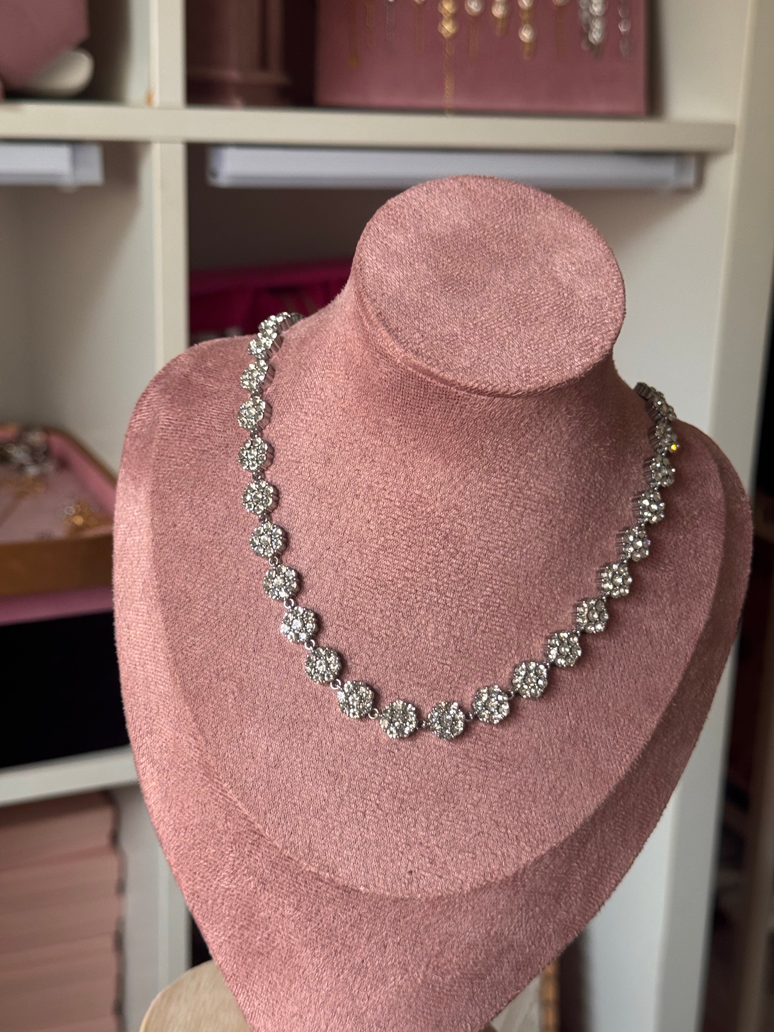 COLLAR FLOR SILVER