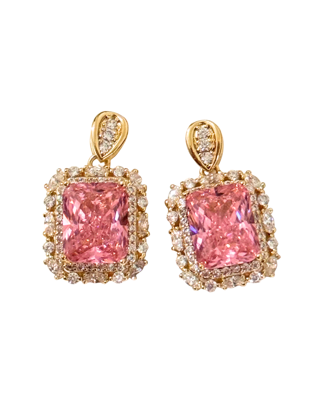 PENDIENTES PINK GLOW