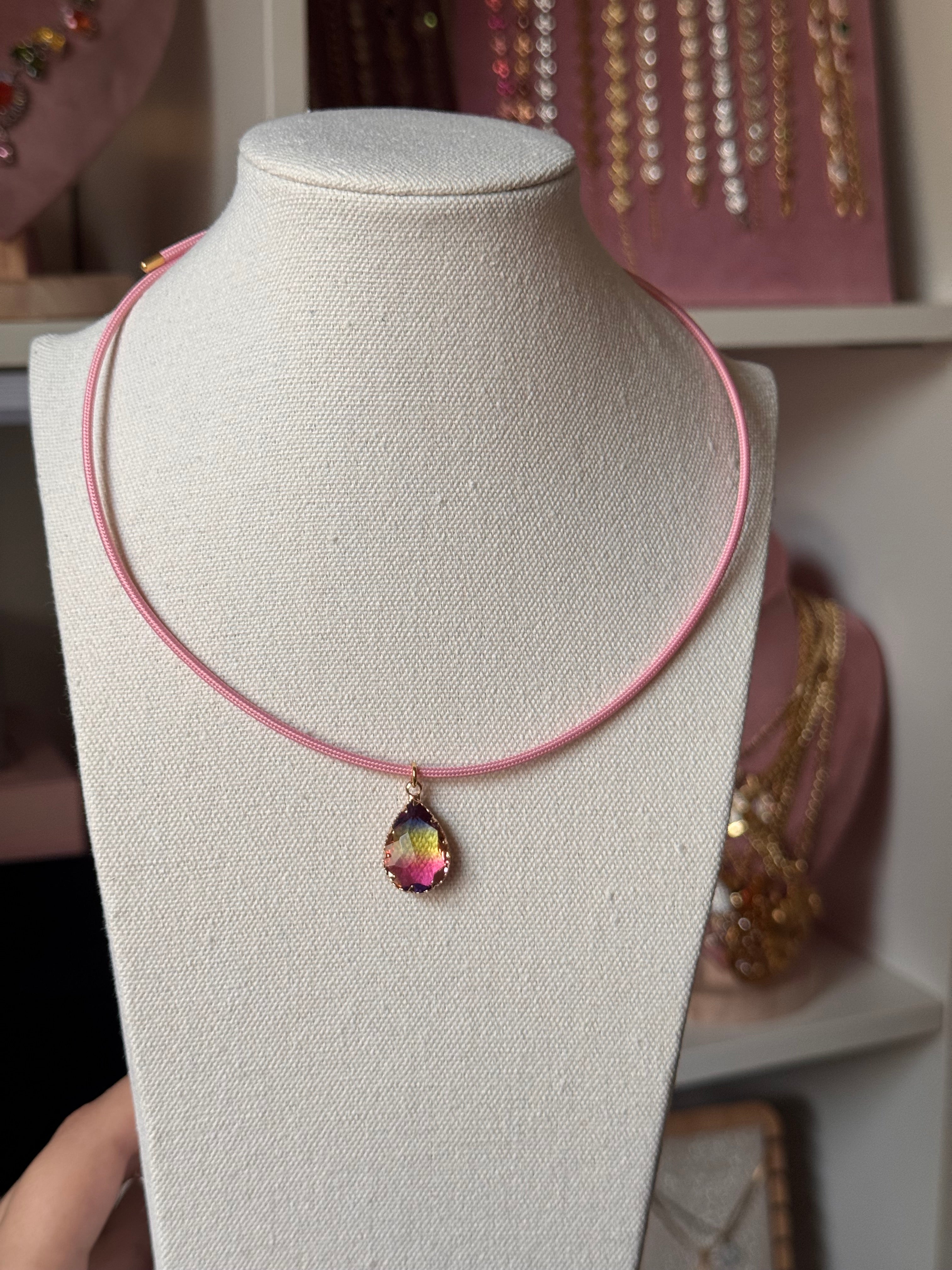 COLLAR AURA ROSA