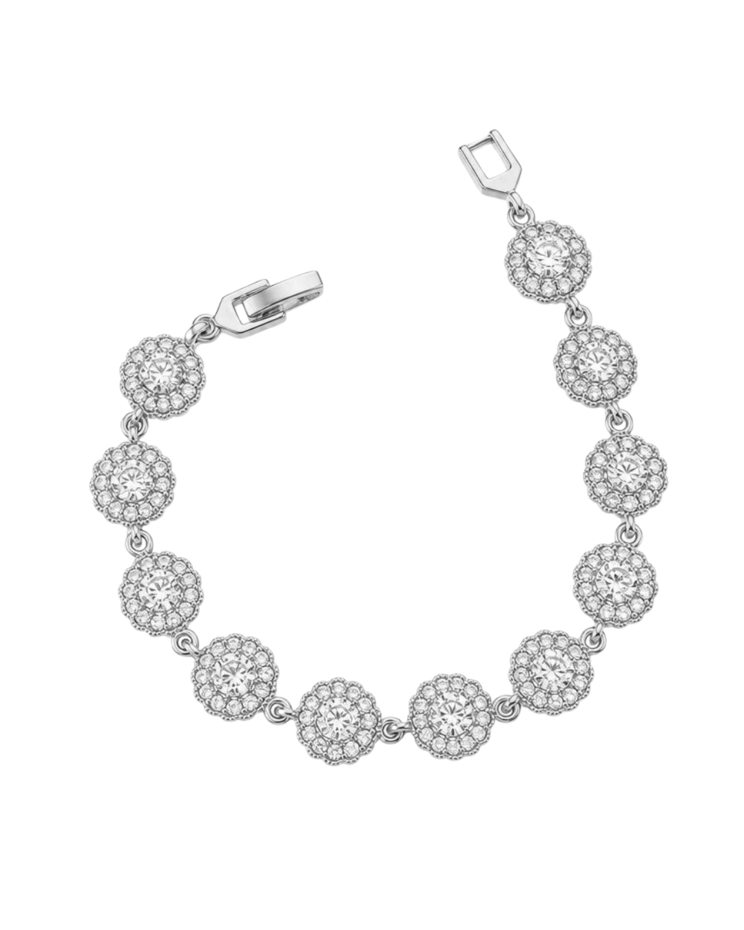 PULSERA FLOR SILVER