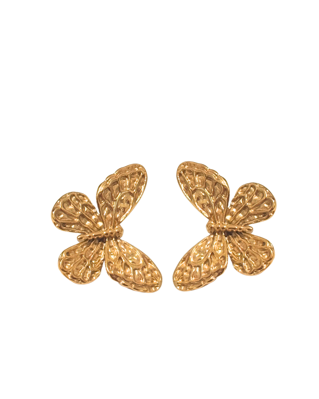 PENDIENTES MARIPOSA GOLD