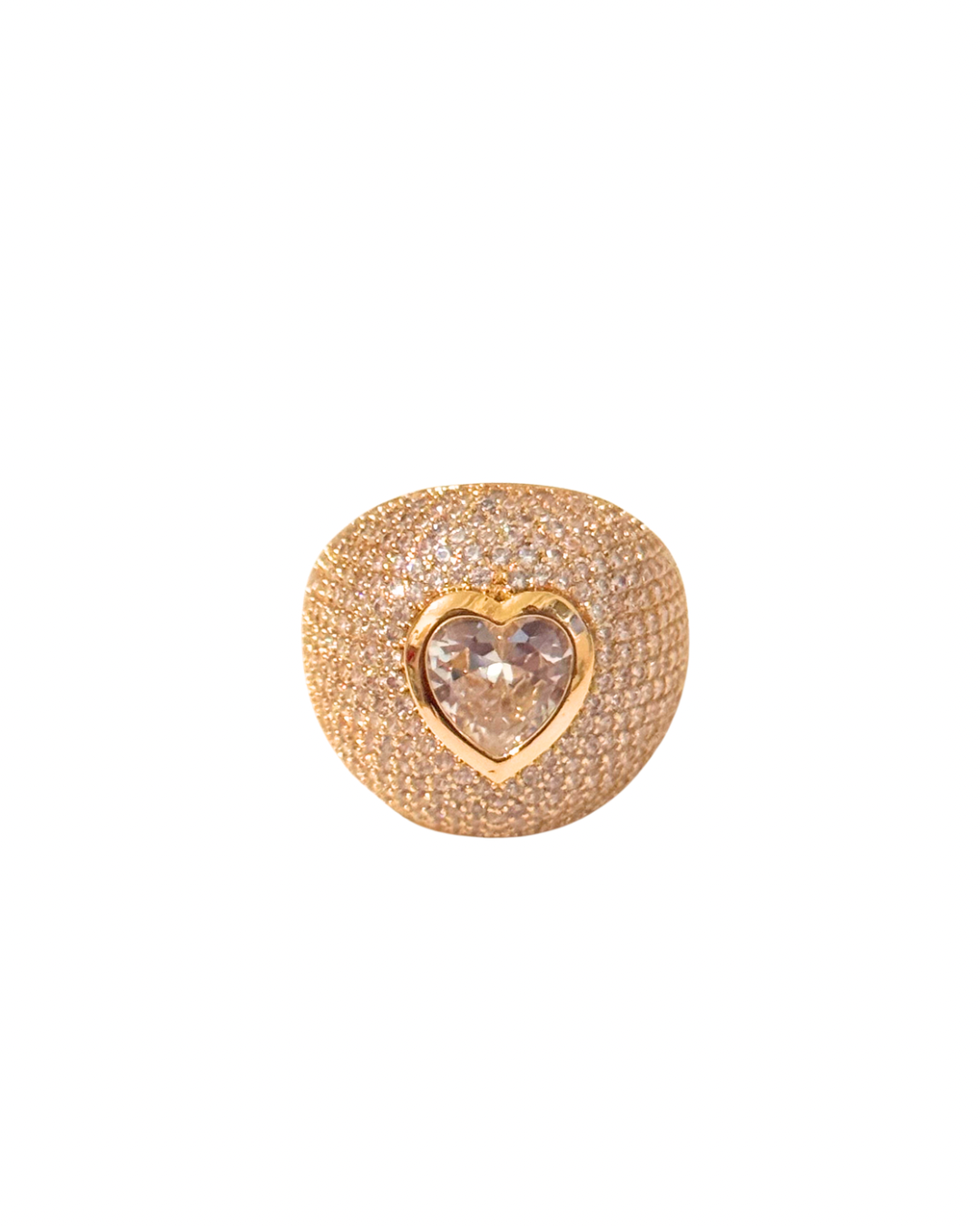 ANILLO CIRCON LOVE GOLD