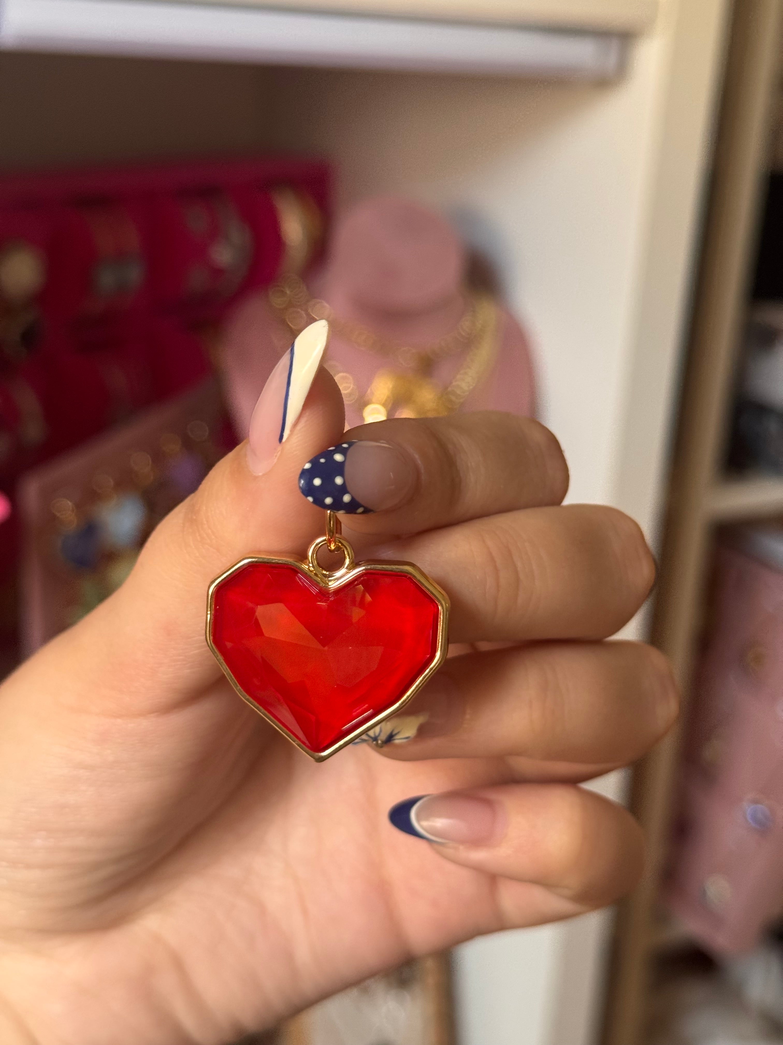 DIJE HEARTS RED