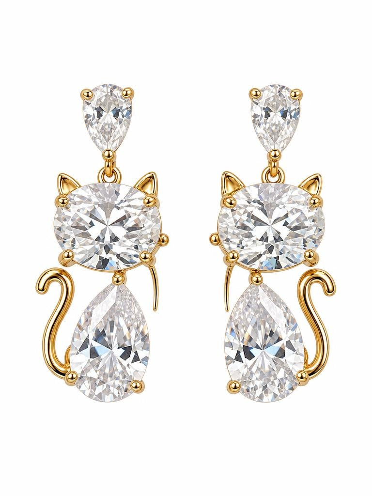 PENDIENTES CAT DIAMONT