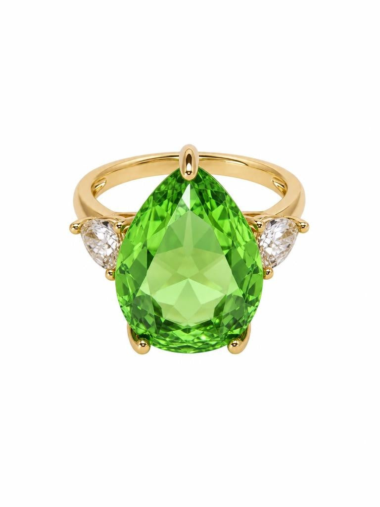 ANILLO LISSA GREEN