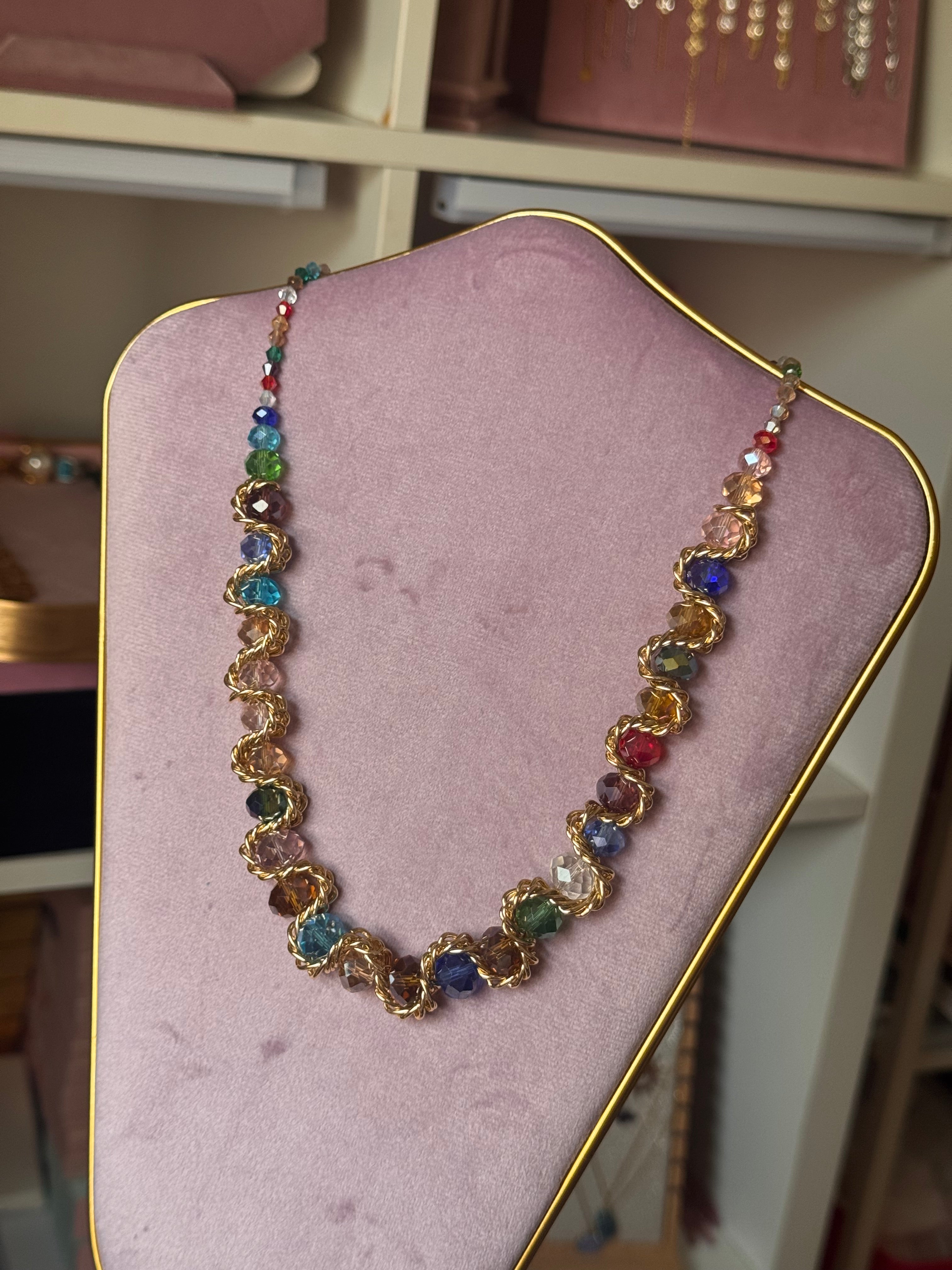 COLLAR VINTAGE MULTICOLOR