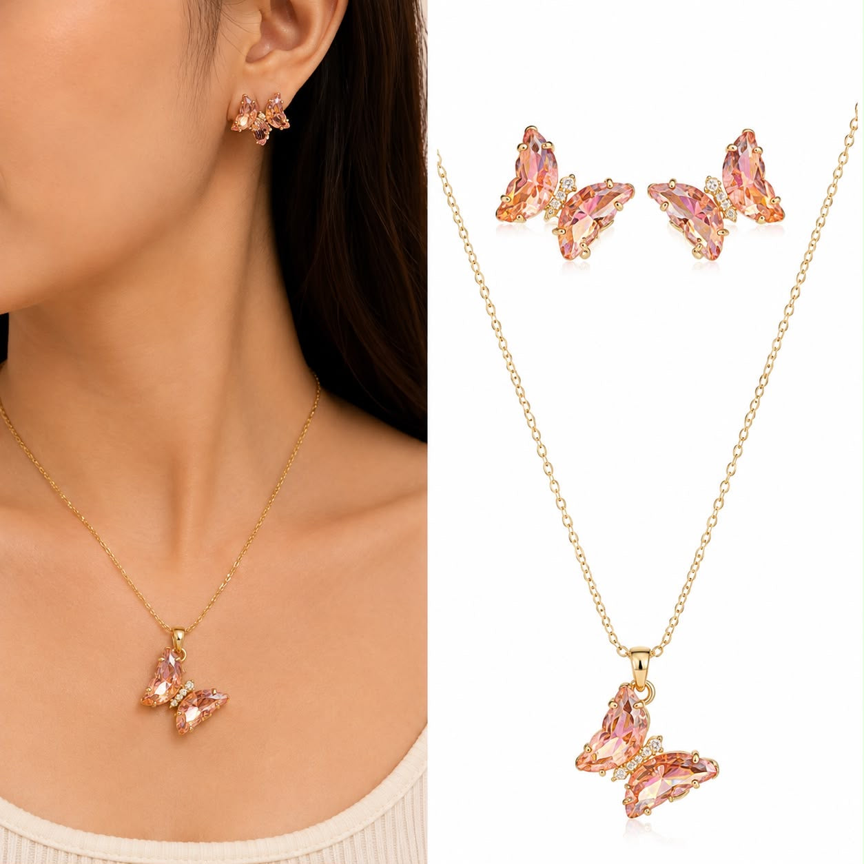 SET BUTTERFLY