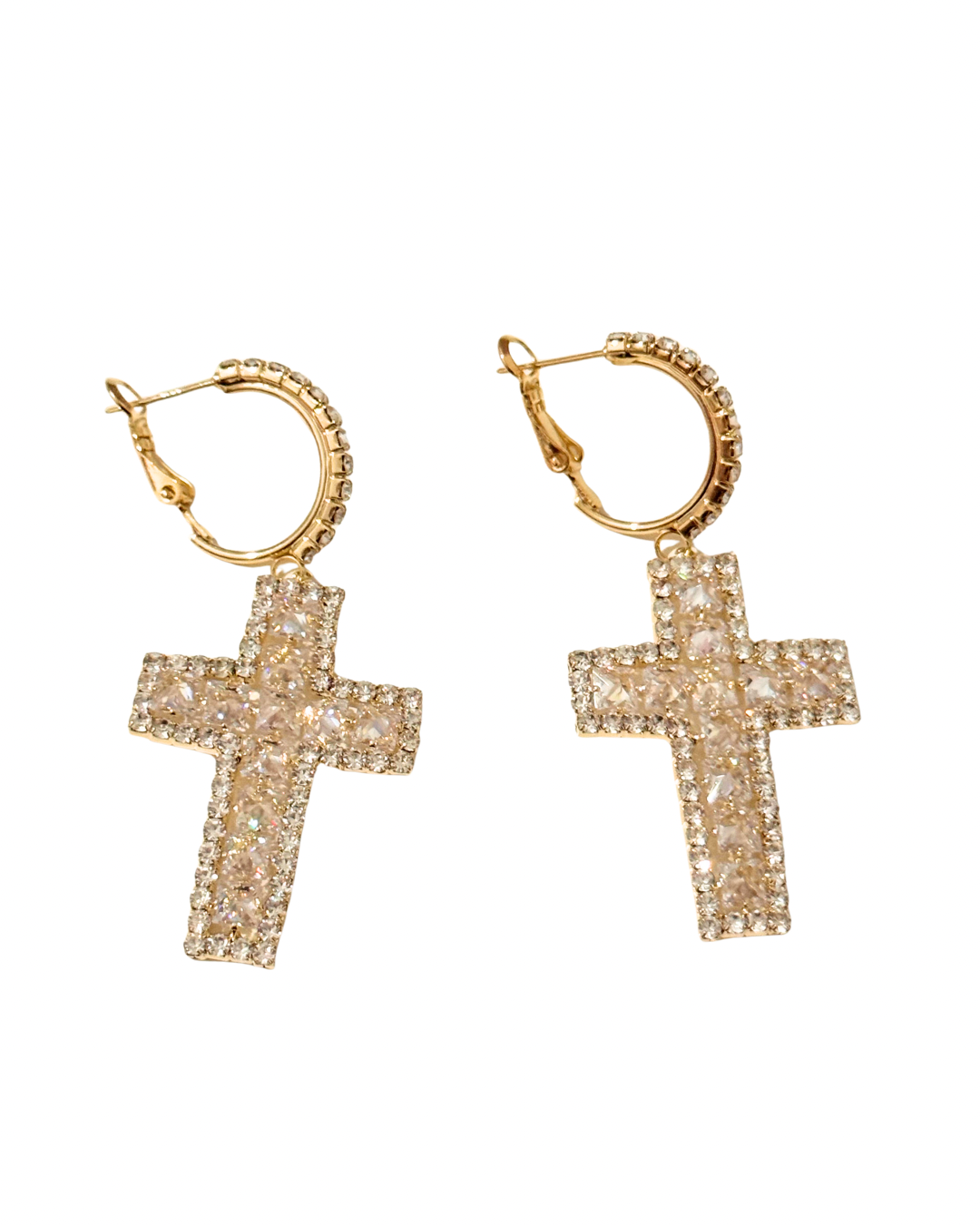 PENDIENTES CROSS DIAMONT