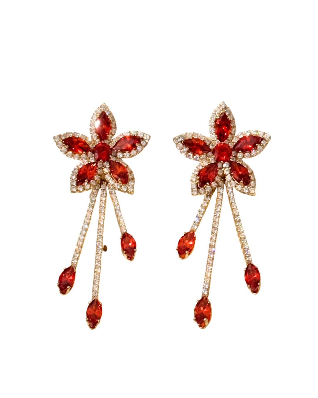 PENDIENTES FLORALES