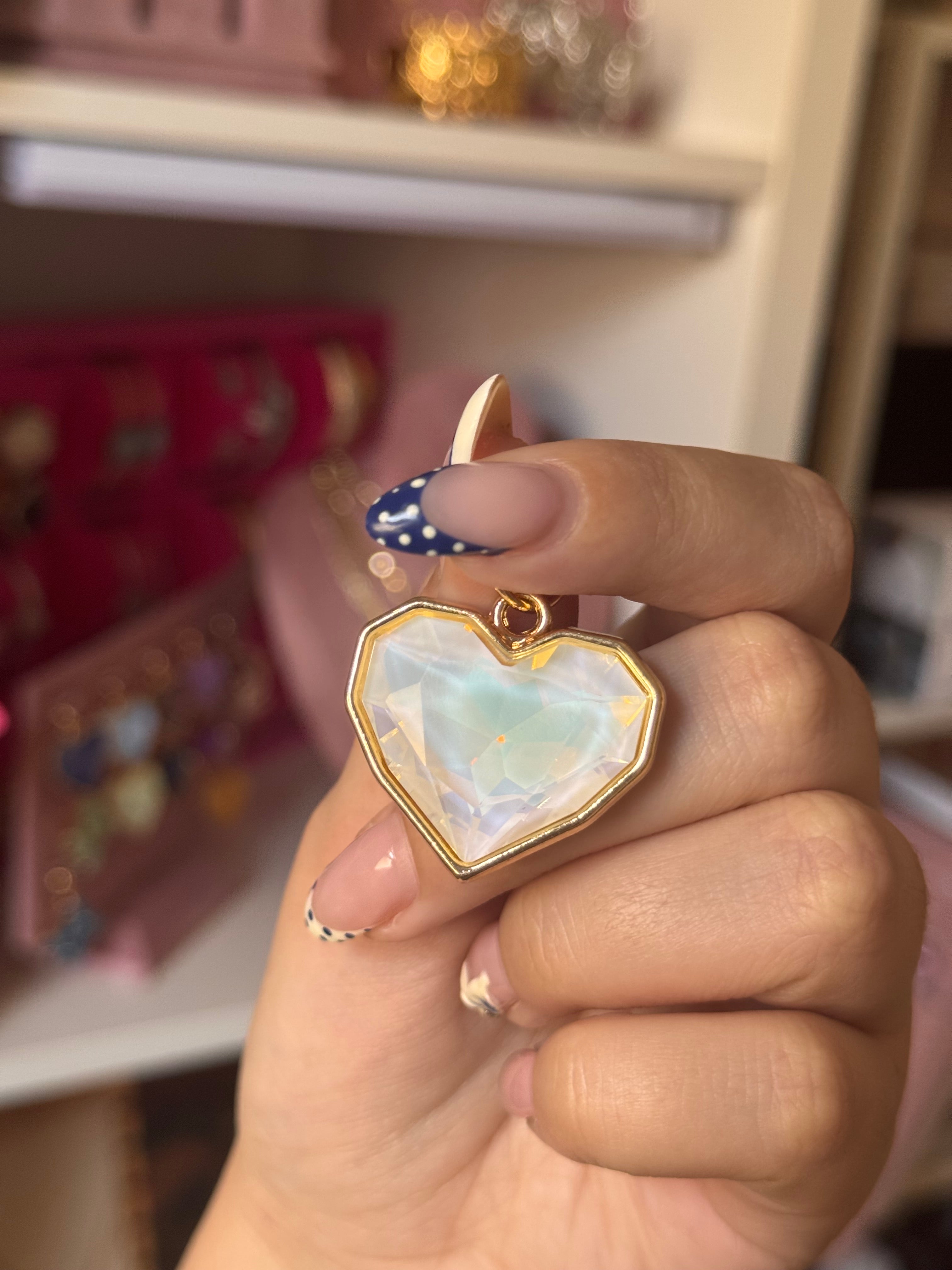 DIJE HEARTS BLANCO