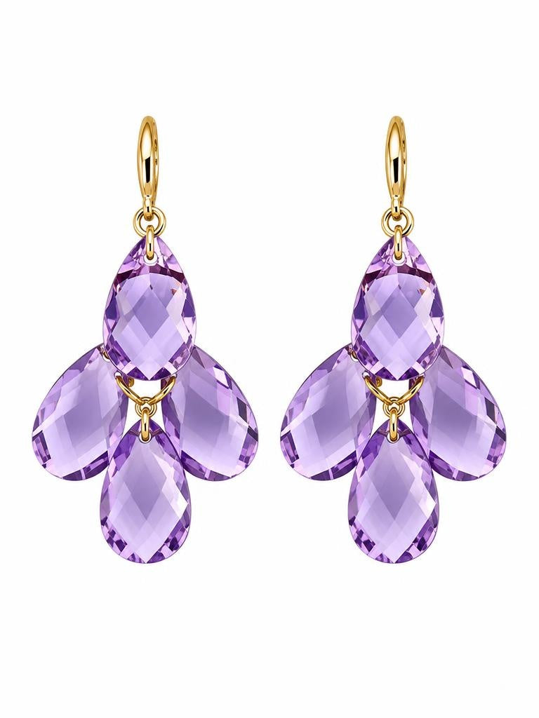PENDIENTES VIOLET