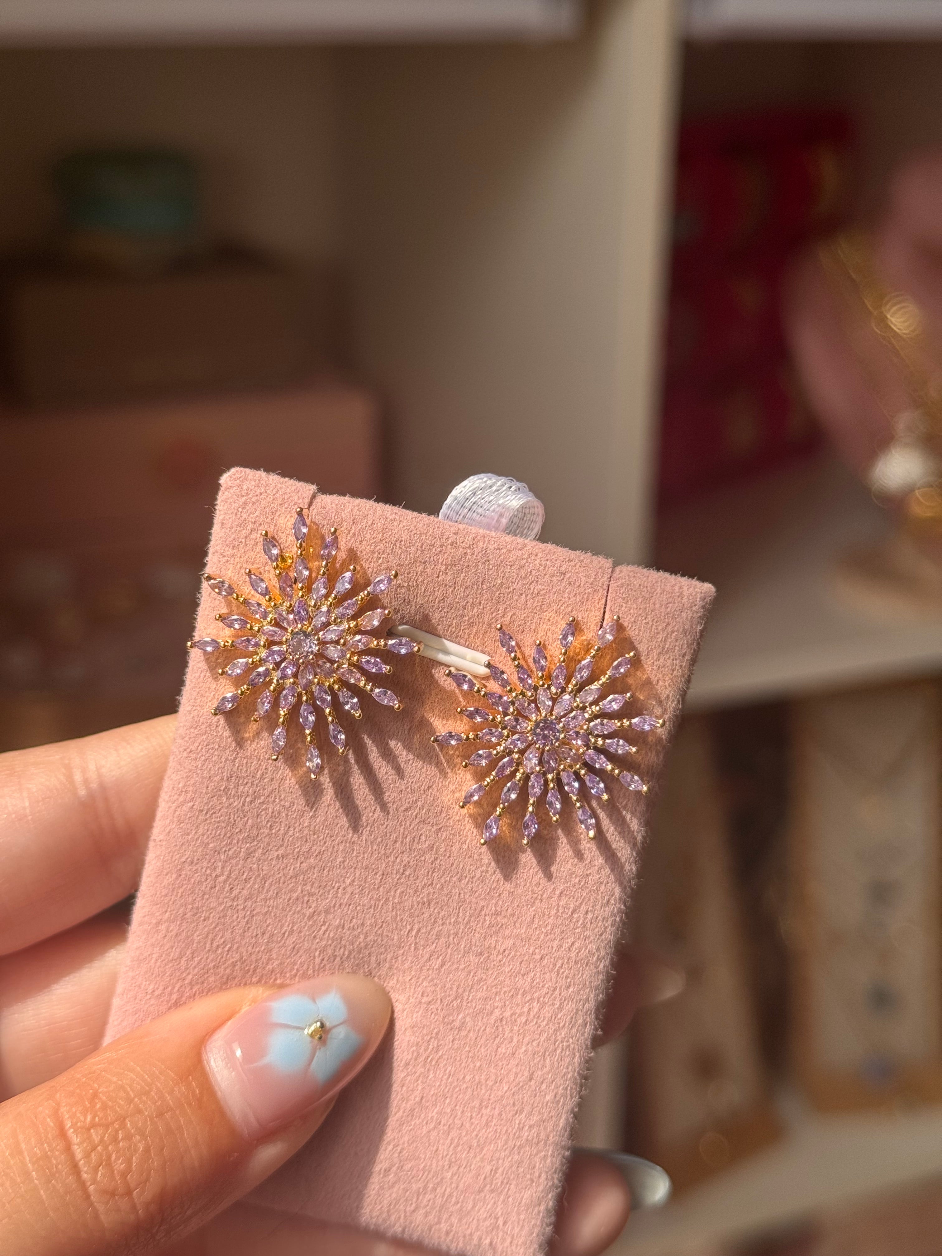 PENDIENTES STAR GOLD
