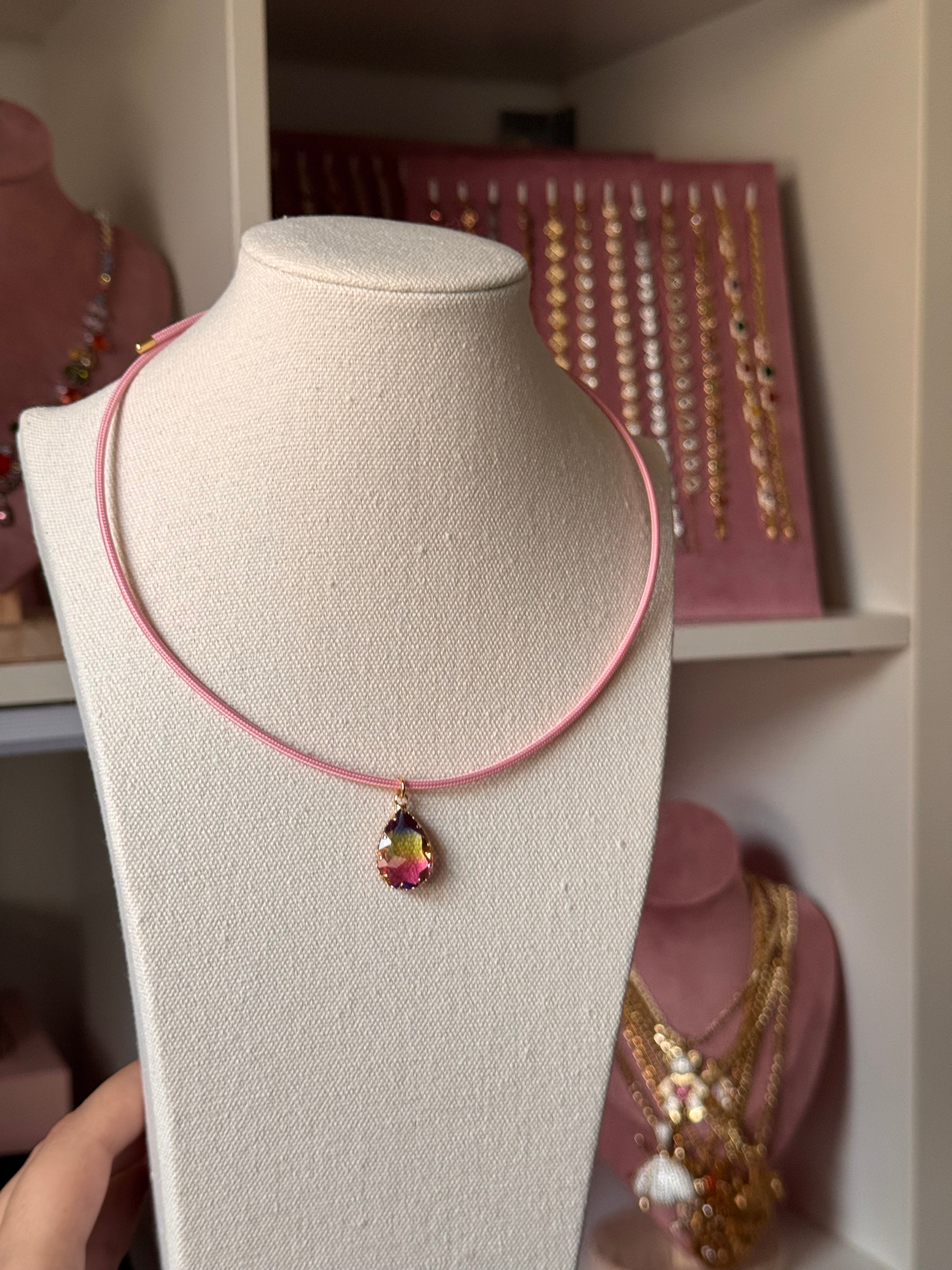 COLLAR AURA ROSA