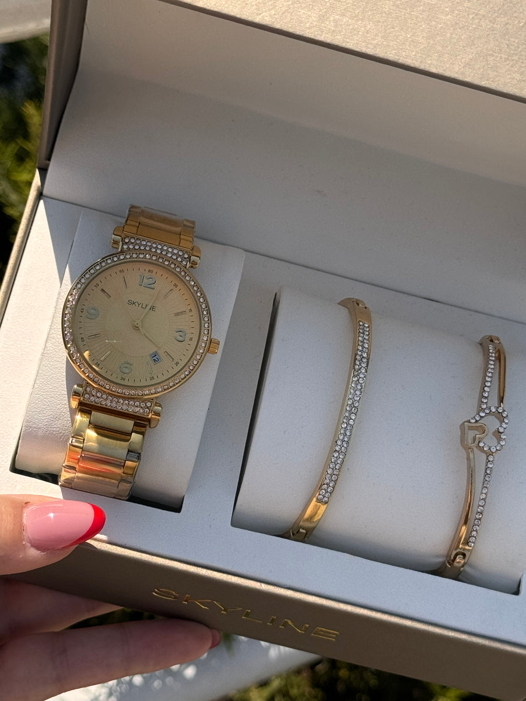 PACK PULSERA & RELOJ SUPREME