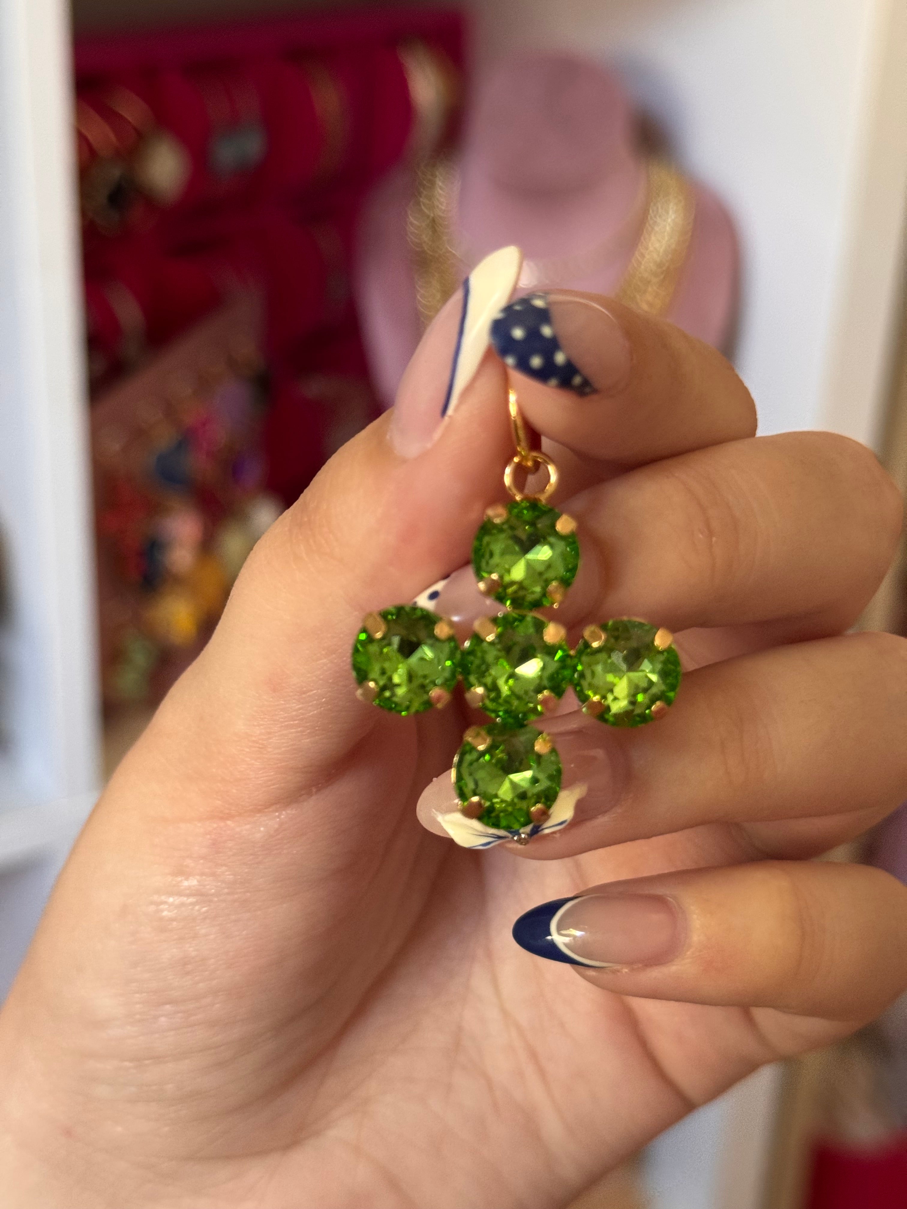 DIJE MINI CRUZ VERDE