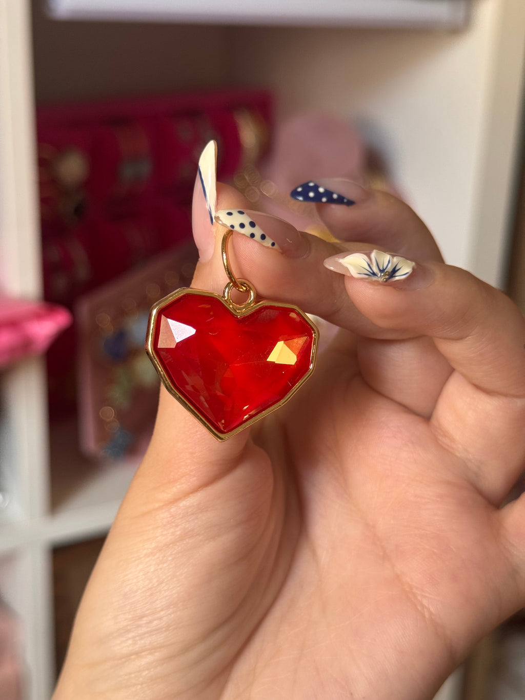 DIJE HEARTS RED