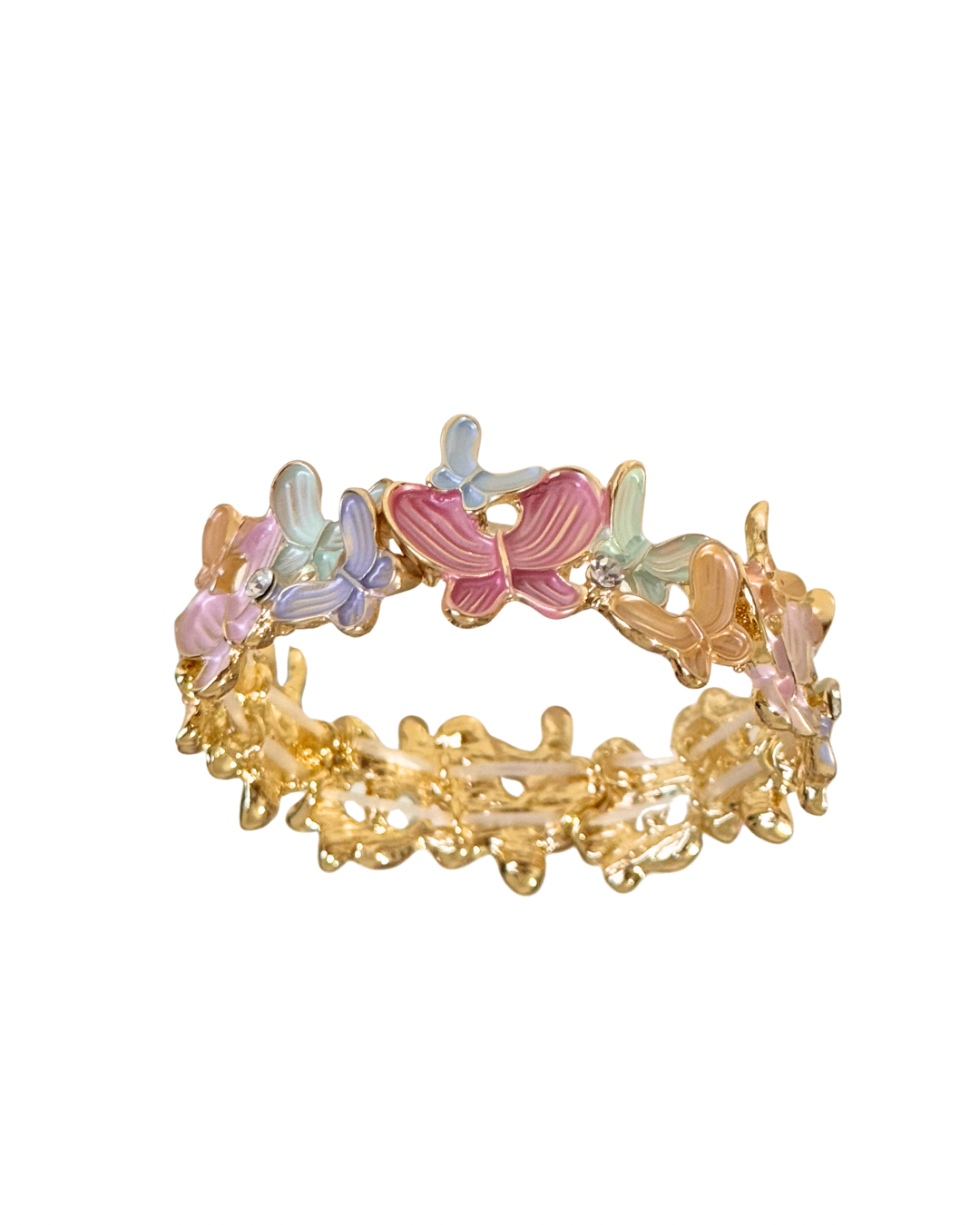 PULSERA MARIPOSAS COLORIDAS