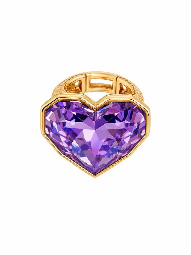 ANILLO HEARTS PURPLE