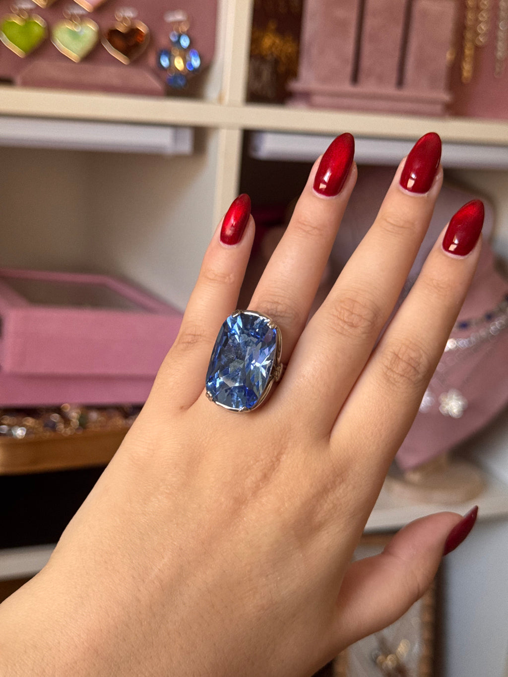 ANILLO ICONIC BLUE