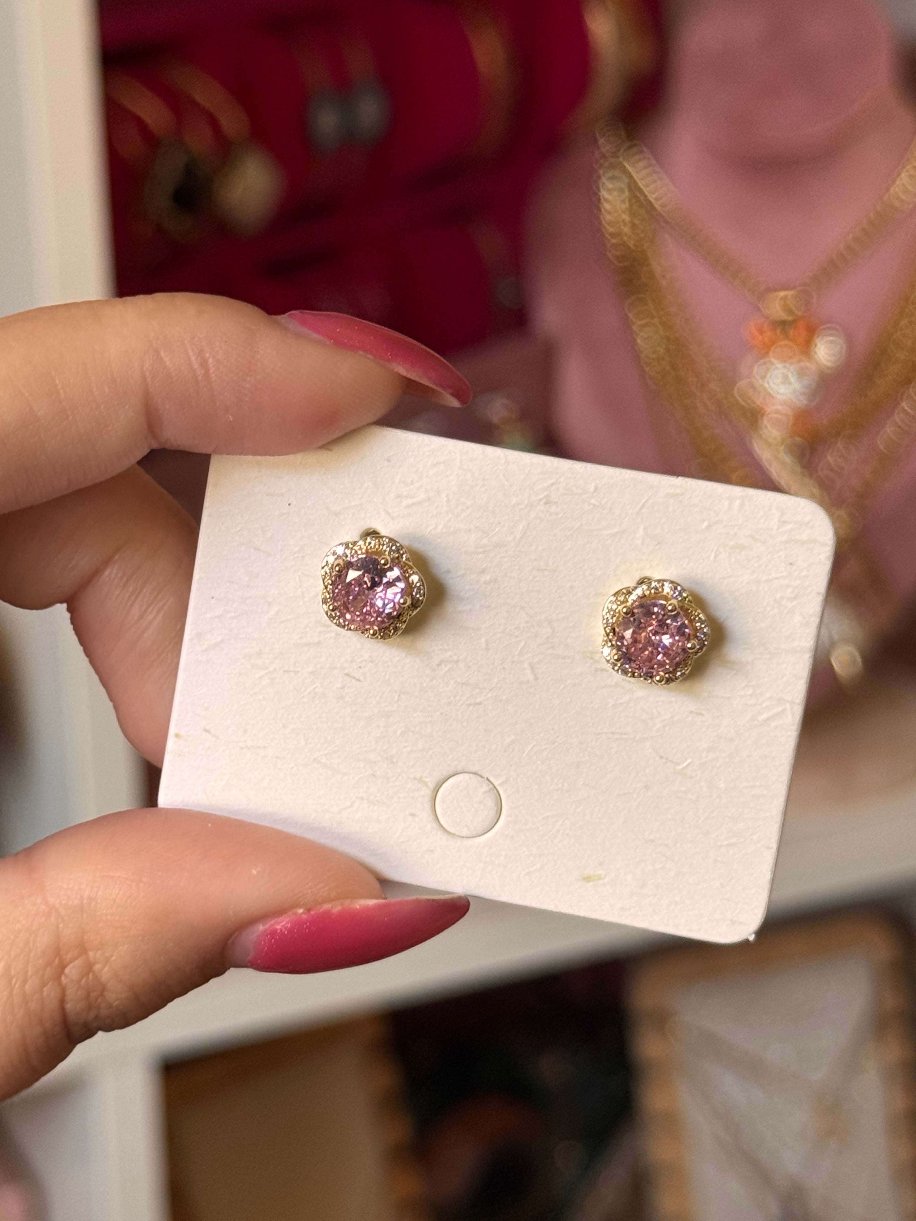 PENDIENTES VICTORIA ROSA