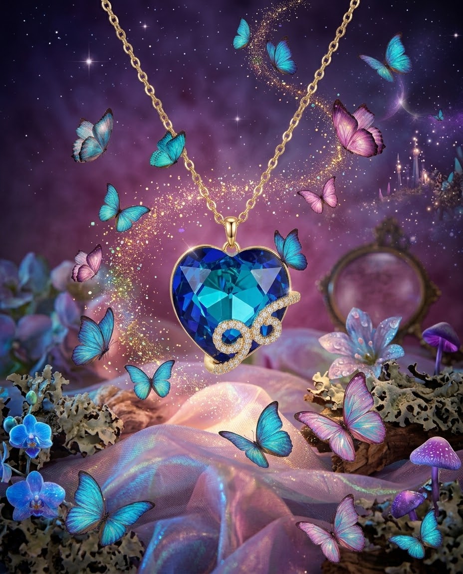 COLLAR AMOUR BLUE