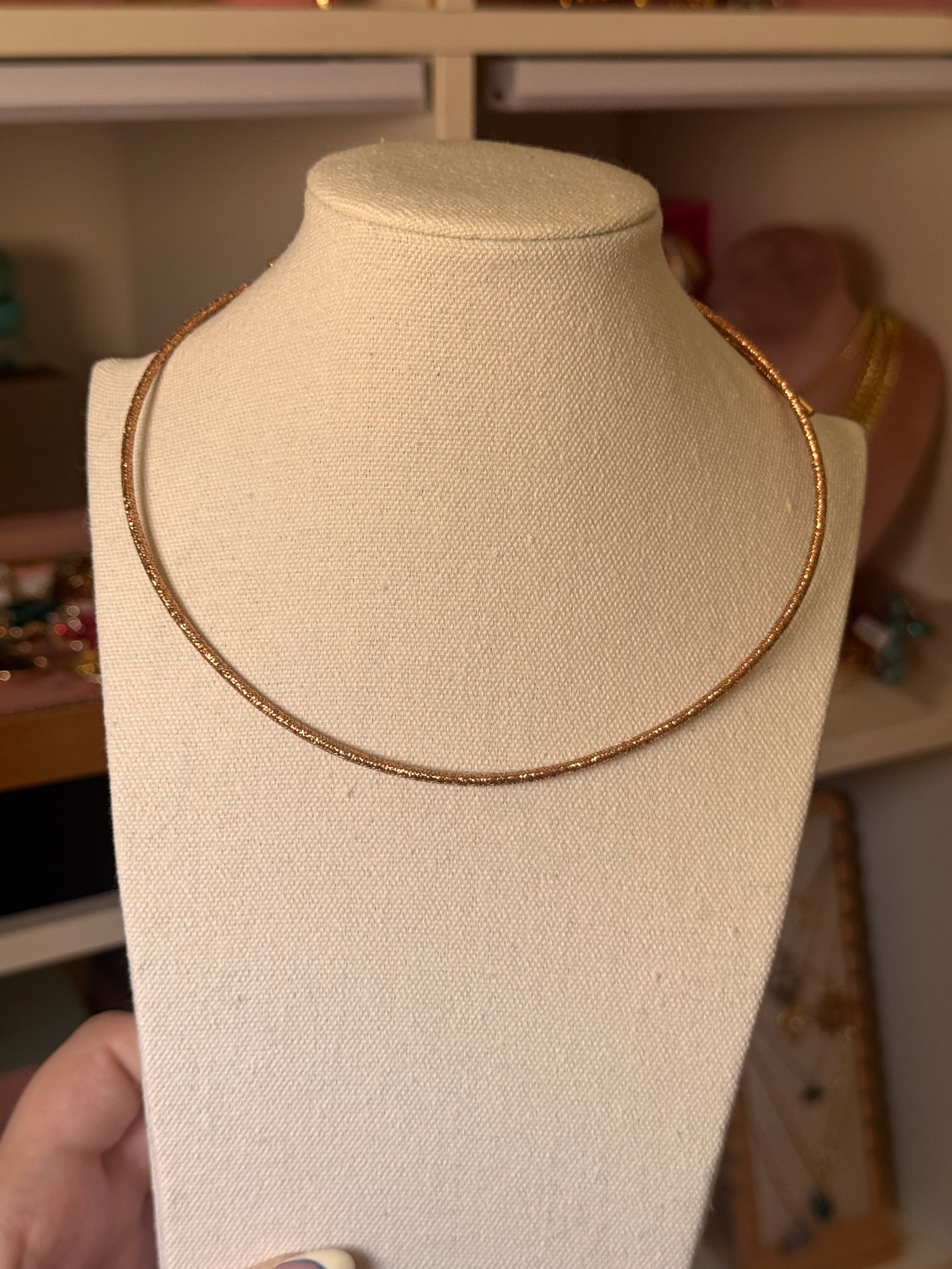 COLLAR INFINITE COPPER