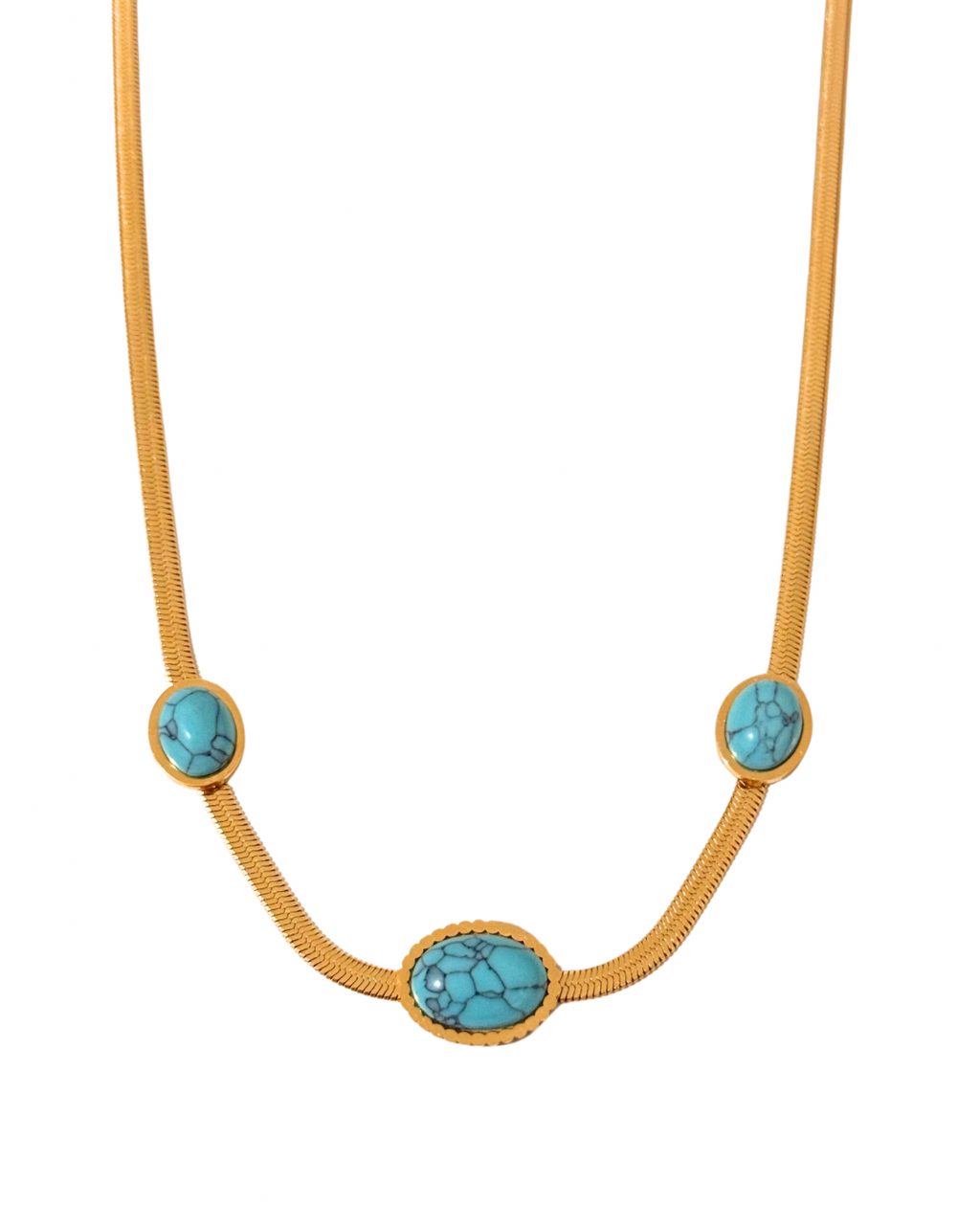 COLLAR MAYA TURQUESA