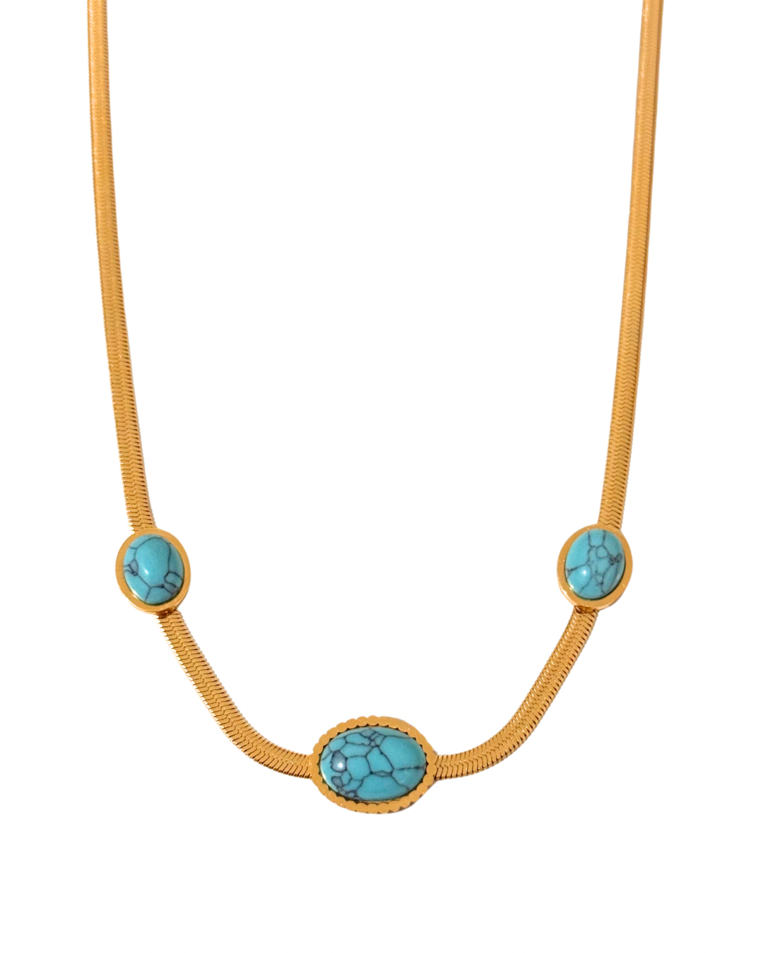 COLLAR MAYA TURQUESA